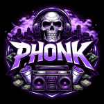 Logo phonk avec crâne et boombox.png